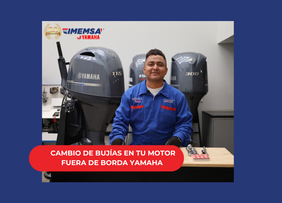 Cambio de Bujías Para Tu Motor Fuera de Borda YAMAHA